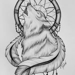 Wolf Dreamcatcher