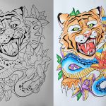 Tiger and Snake